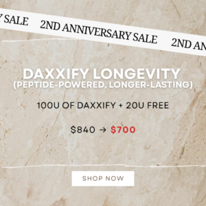 Daxxify Longevity - 120 Units Total